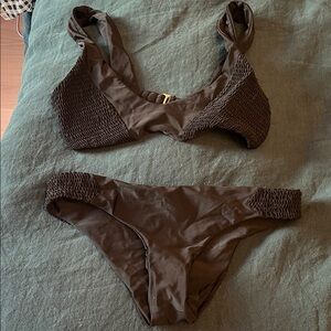 Tori Praver Black Bikini Set